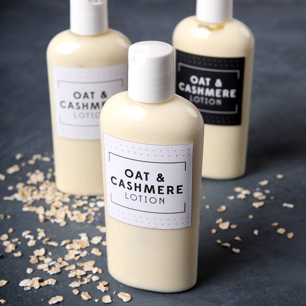 Oat and Cashmere Lotion Project